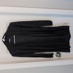 Victoria's Secret open front sweater sparkly cashmere blend size M